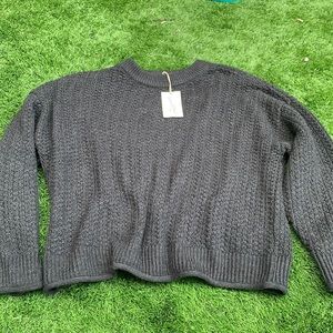 grey sweater- still has tag